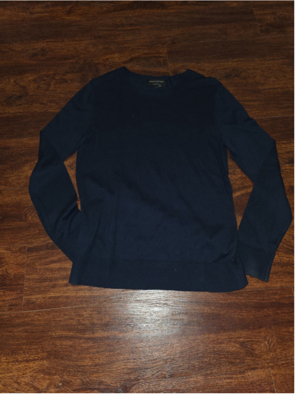 Mens Banana Republic Forever Sweater Navy size medium